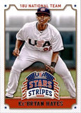 2015 Panini USA Baseball Stars & Stripes #57 Ke'Bryan Hayes