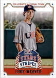 2015 Panini USA Baseball Stars & Stripes #68 Luke Weaver