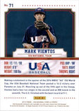 2015 Panini USA Baseball Stars & Stripes #71 Mark Vientos