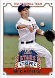 2015 Panini USA Baseball Stars & Stripes #78 Nick Madrigal