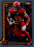 2025 Topps Chrome #387 Jacory Croskey-Merritt