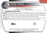2025-26 Bowman #BPP-47 Davis Fogle Prospects