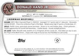 2025-26 Bowman #BPP-57 Donald Hand Jr. Prospects