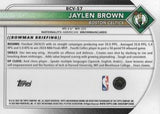 2025-26 Bowman #BCV-57 Jaylen Brown Chrome