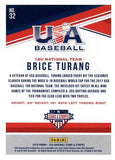 2018 Panini USA Baseball Stars & Stripes #32 Brice Turang