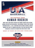 2018 Panini USA Baseball Stars & Stripes #39 Kumar Rocker