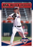 2018 Panini USA Baseball Stars & Stripes #42 Matthew Liberatore