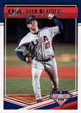 2018 Panini USA Baseball Stars & Stripes #46 Ryan Weathers