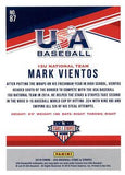 2018 Panini USA Baseball Stars & Stripes #87 Mark Vientos