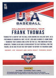 2018 Panini USA Baseball Stars & Stripes #98 Frank Thomas