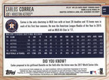 2019 Topps Big League #91 Carlos Correa