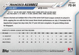 2020 Topps Pro Debut #PD-64 Francisco Alvarez
