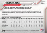 2020 Topps Pro Debut #PD-93 Jonathan India