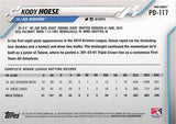 2020 Topps Pro Debut #PD-117 Kody Hoese