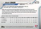 2020 Topps Pro Debut #PD-147 Brady Singer