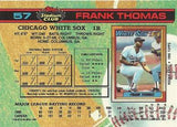 1991 Stadium Club #57 Frank Thomas