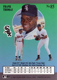 1991 Ultra #85 Frank Thomas