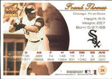 2000 Pacific Aurora #34 Frank Thomas
