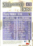 2000 Topps #470 Frank Thomas