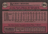 1989 Topps #620 Barry Bonds