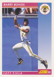 1992 Score #555 Barry Bonds