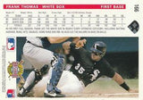 1992 Upper Deck #166 Frank Thomas
