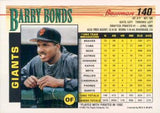 1993 Bowman #140 Barry Bonds