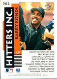 1995 Score #562 Barry Bonds