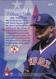 1996 Ultra #591 Mo Vaughn Gold Medallion