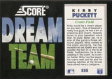 1992 Score #886a Kirby Puckett