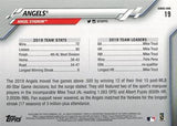 2020 Topps #19 Los Angeles Angels