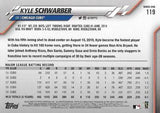 2020 Topps #119 Kyle Schwarber