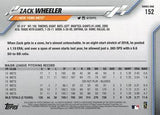 2020 Topps #152 Zack Wheeler