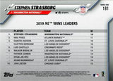 2020 Topps #181 Stephen Strasburg