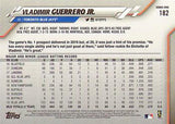 2020 Topps #182 Vladimir Guerrero Jr.