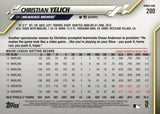2020 Topps #200 Christian Yelich
