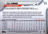 2020 Topps #214 Trea Turner