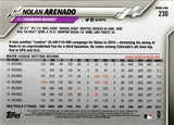 2020 Topps #230 Nolan Arenado