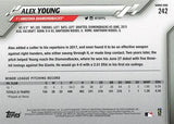 2020 Topps #242 Alex Young
