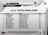 2020 Topps #302 Tim Anderson