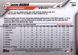 2020 Topps #304 Shane Bieber