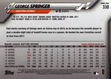 2020 Topps #330 George Springer