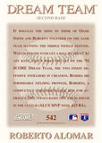 1993 Score #542 Roberto Alomar