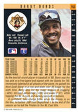 1993 Score #560 Barry Bonds