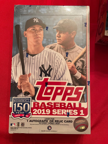 2019 Topps Seres 1 Hobby Box