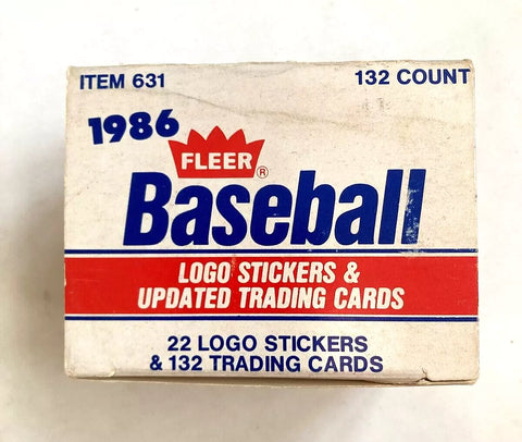 1986 Fleer Update Factory Set