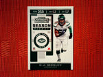 2019 Panini Contenders NFL 14 C.J. Mosley - New York Jets (Base)
