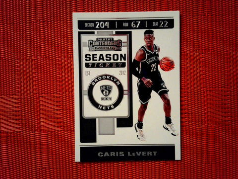 2019-20 Panini Contenders NBA Basketball - 15 Caris LeVert - Brooklyn Nets (Base)