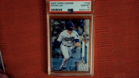 2020 Topps Chrome #148 Gavin Lux PSA 10 Gem Mint