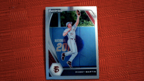 2021 Panini Prizm Draft Picks #PDP198 Robby Martin Base